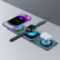 Wireless Charging Station – Fast & Foldable Phone Stand