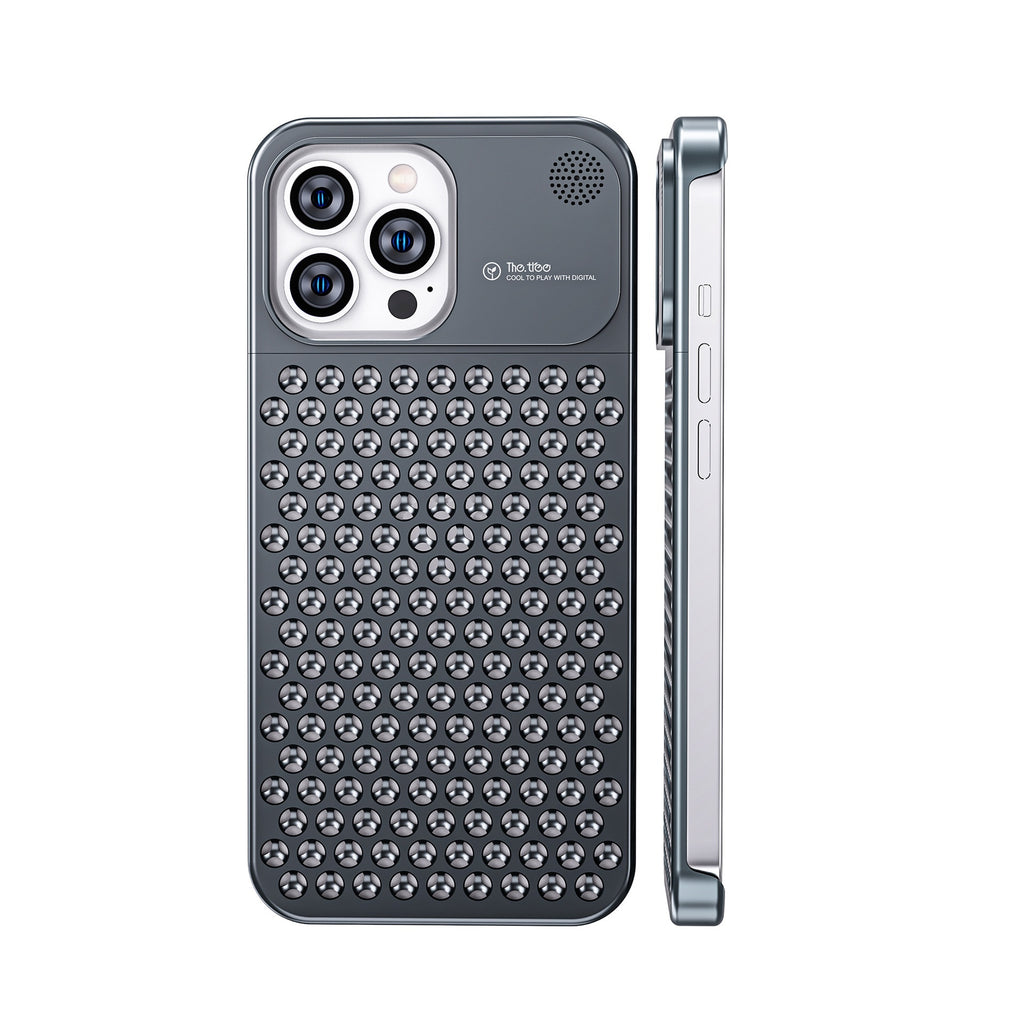 Aluminum Alloy Shockproof Phone Case – Full Body Protection with Heat Dissipation