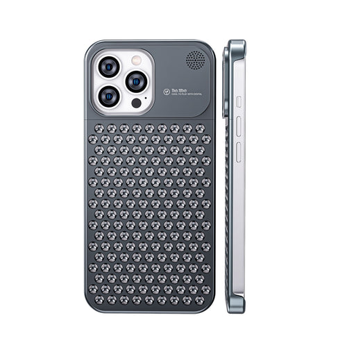 Aluminum Alloy Shockproof Phone Case – Full Body Protection with Heat Dissipation