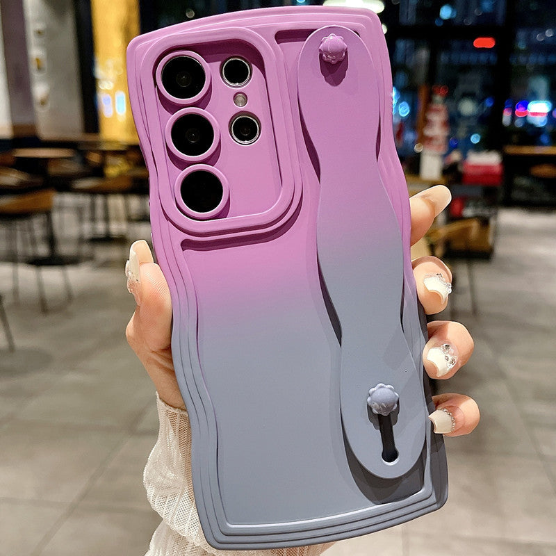 Applicable To  S25 Ultra Phone Case A16 Wristband High-end Feel