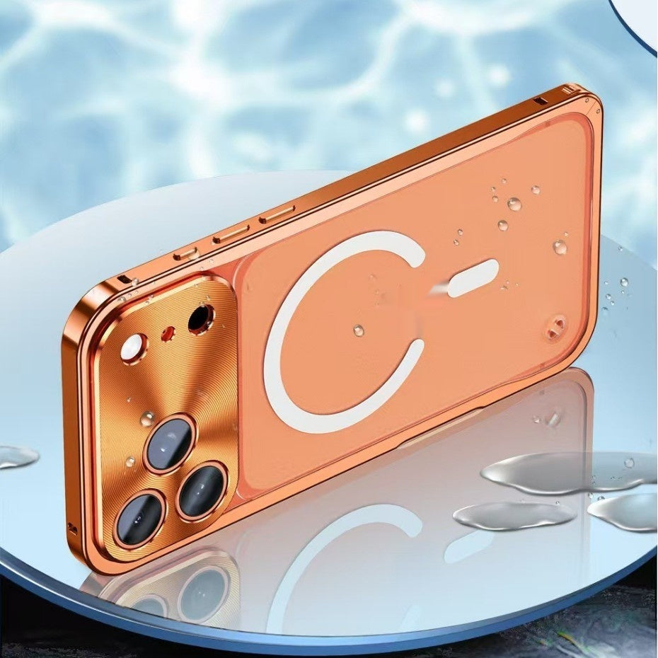 Precision-milled Matte Magnetic Case With Metal Edge