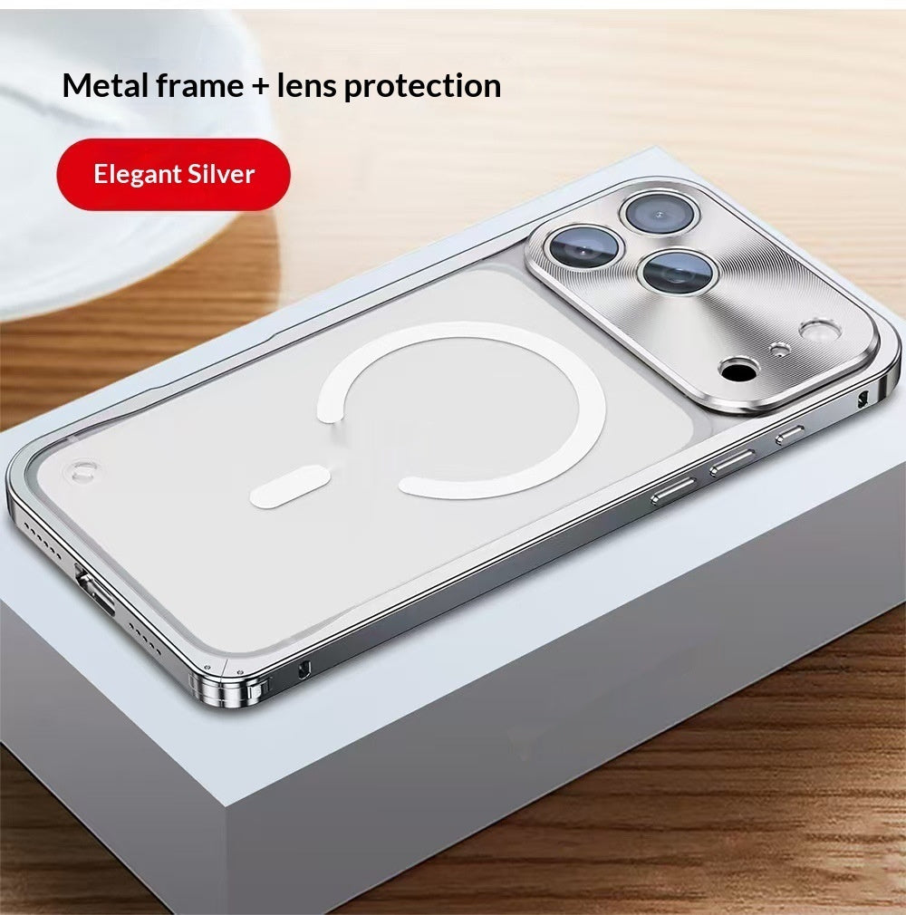 Precision-milled Matte Magnetic Case With Metal Edge