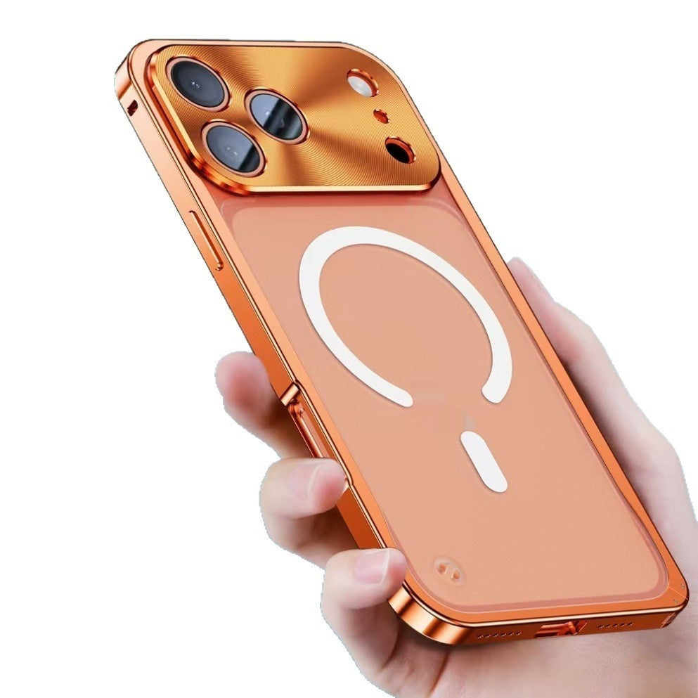 Precision-milled Matte Magnetic Case With Metal Edge