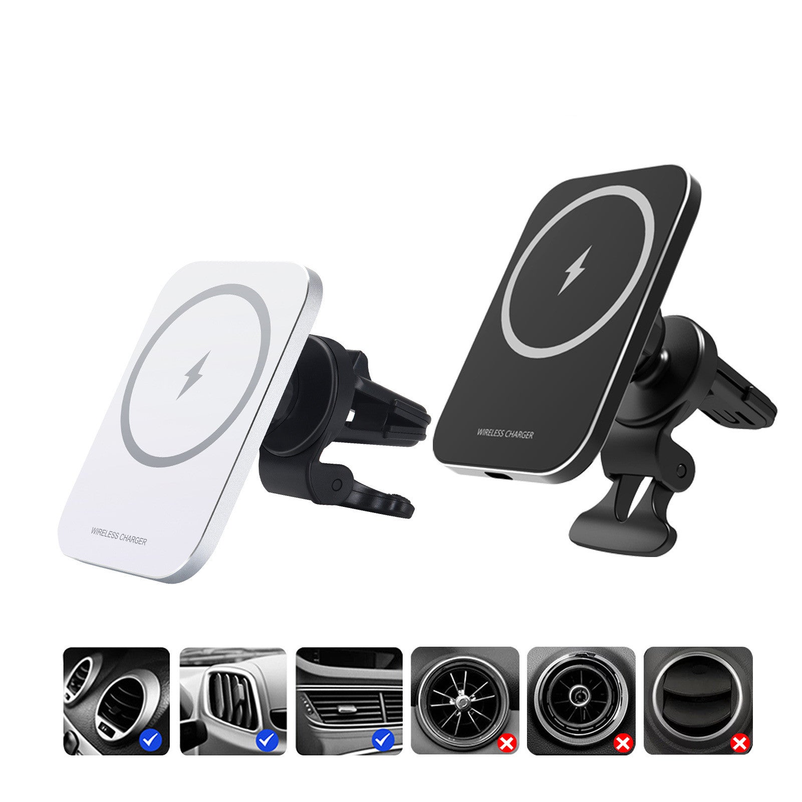 Magnetic Car Phone Holder – Strong Grip Mount