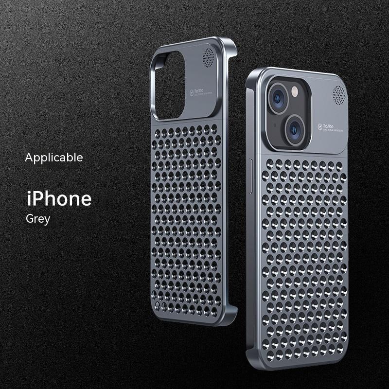 Aluminum Alloy Shockproof Phone Case – Full Body Protection with Heat Dissipation