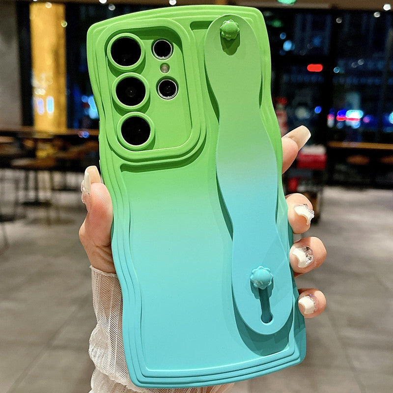 Applicable To  S25 Ultra Phone Case A16 Wristband High-end Feel